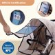 thumbnail image 2 of bemece Universal Stroller Rain Cover, Clear EVA Weather Shield, 2 of 3
