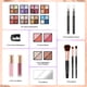 thumbnail image 2 of Kit de maquillaje Color Nymph para adolescentes con sombra de ojos Train Case 32, 2 of 8