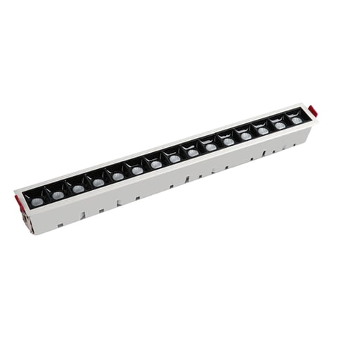 Magideal - Lámpara De Techo Led Empotrada Lámpara Led Can Lights Luz Cálida Sala De Estar Lámpara De Techo Empotrable Para Armarios De Oficina Inauguración , Blanco 15 Luces