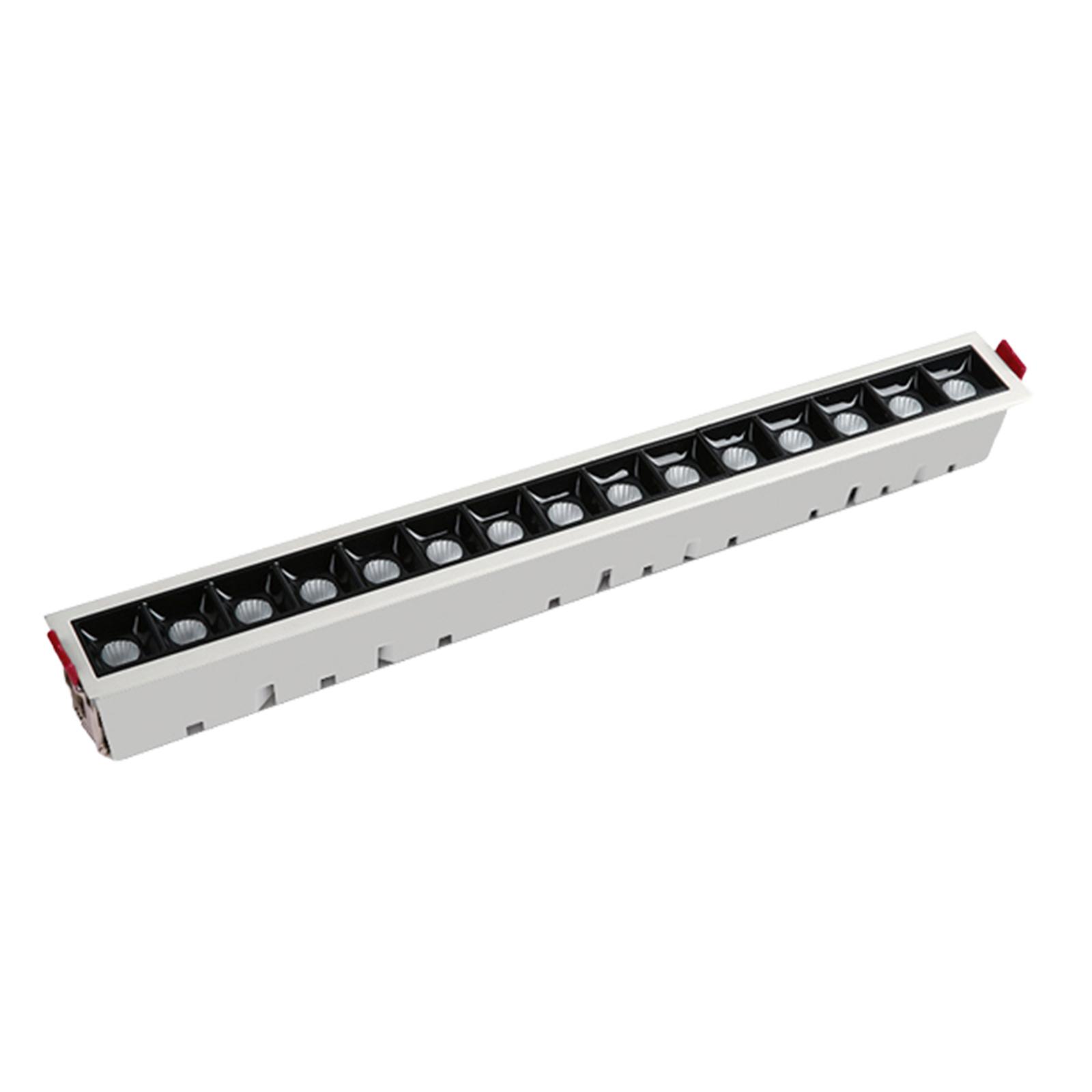 Magideal - Lámpara De Techo Led Empotrada Lámpara Led Can Lights Luz Cálida Sala De Estar Lámpara De Techo Empotrable Para Armarios De Oficina Inauguración , Blanco 15 Luces