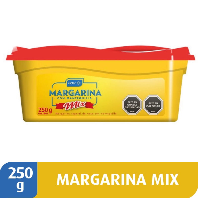Margarina Mix Tradicional 250 g Lider