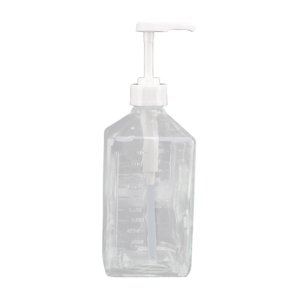 Magideal - Dispensador De Jarabe De Café Botellas De Bomba S Con Bomba Dispensador De Transparente Bomba Botella De Presión De Fructosa Para Cocina , Vidrio 10Cc