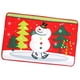 thumbnail image 2 of Estilo de Navidad Puerta del piso Mat casa cocina 24x16 pulgadas Snowman Ski, 2 of 5