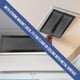 thumbnail image 3 of 8 piezas 12 * 5.5 pulgadas cubiertas de ventilación de piso rectángulo cubierta de pantalla de ventilación de aire de malla de PVC magnética cubierta de piso de registro de la pantalla de ve, 3 of 3