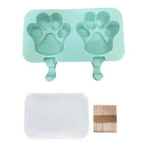 Genérico - Moldes De Silicona Para Helados Molde Paletas Helado Pata