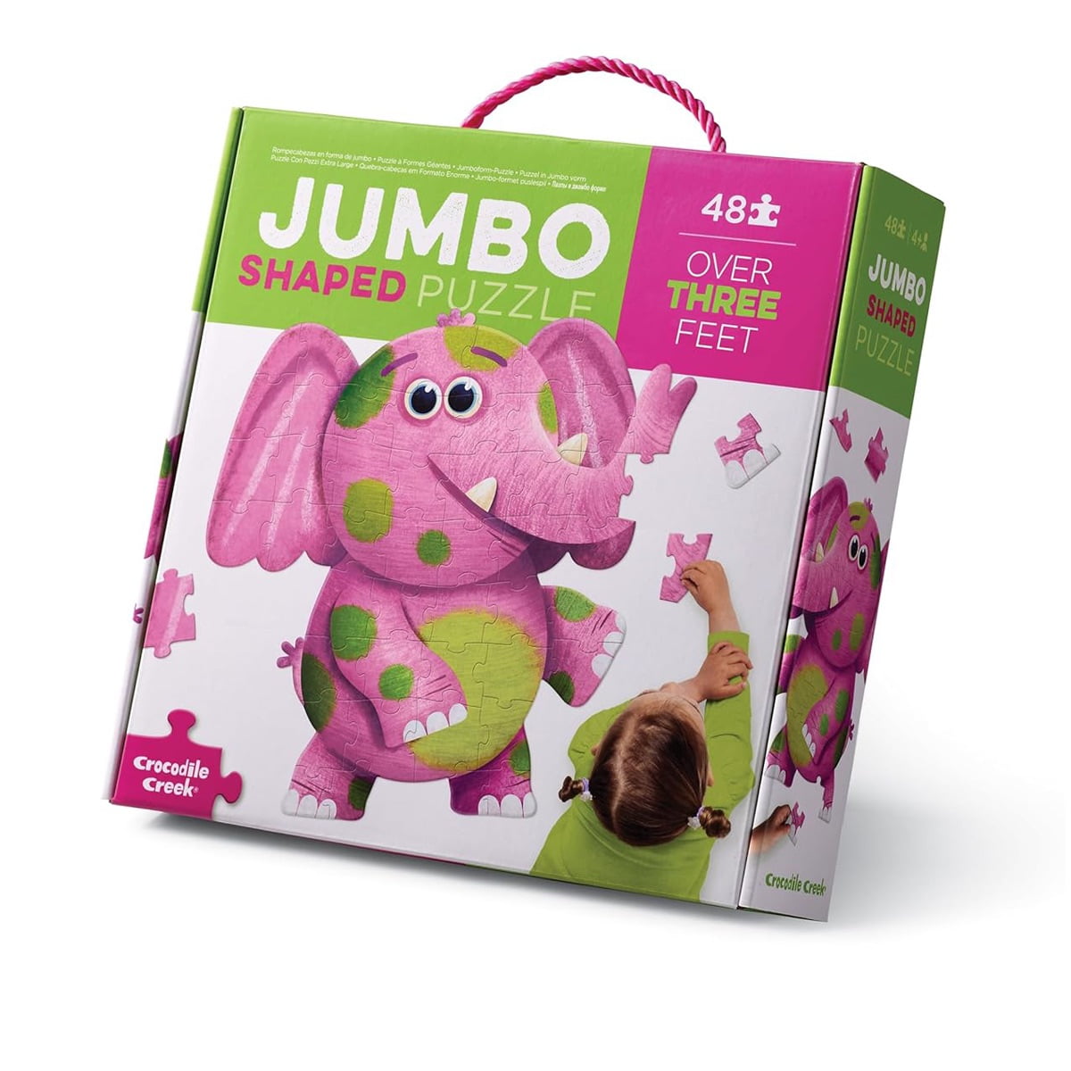 Puzzle Jumbo Elefante 48pcs Crocodile Creek
