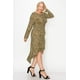 thumbnail image 3 of Vestido Con Estampado De Guepardo Y Cuello Redondo, 3 of 5
