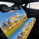 thumbnail image 4 of Funda de Asiento Trasero de Auto Desmarcar Criaturas 120x59x76cm, 4 of 6