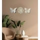 thumbnail image 3 of Set Decorativo Pared Mariposas Flor Arte Blanco Jhn, 3 of 3
