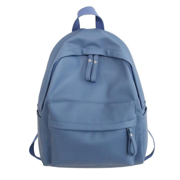 New Fashion Backpack Laptop Shoulder Bag PU Leather Travel Women Backpacks College Student Book School Bags For Teenage Girls