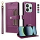 thumbnail image 4 of FOXDOCK Funda tipo Cartera para Xiaomi Redmi Note 14 5G – Cubierta de Cuero PU con Múltiples Ranuras, Bolsillo para Efectivo y Correa de Muñeca, 4 of 6