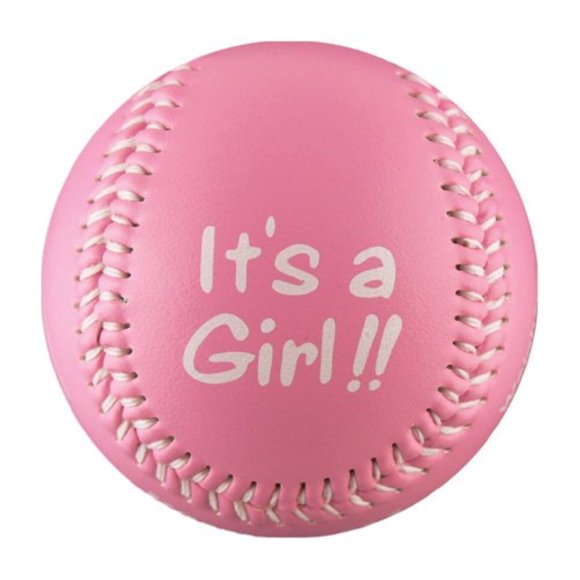 Béisbol EnjoyLife Inc ¡Es una niña! Núcleo de goma