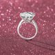 thumbnail image 3 of Anillos de Compromiso de Moissanita de 10 Quilates para Mujer Color D VVS1 Anillo de Aniversario Anillos de Boda de Diamante de Plata Esterlina 925 Talla 5-9, 3 of 8
