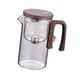 thumbnail image 3 of Tetera De Vidrio Con Infusor Tetera Multiusos Para Senderismo Cocina Camping Transparente 720 Ml, 3 of 5
