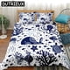 thumbnail image 1 of Cartoon Animal Bedding Set Turtle Octopus Whale Duvet Cover Set For Kids Ocean Starfish Bed Set Boy Girls Bed Line Home Textile, 1 of 5