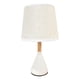 thumbnail image 1 of Lampara De Velador Lampara De Mesa Madera Y Metalizado beige 1, 1 of 2