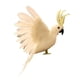 thumbnail image 4 of Aves Artificiales Emplumadas Loro Estatuilla Pájaro Escultura Para Camino Patio Blanco, 4 of 5
