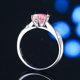 thumbnail image 3 of Anillos de Boda de Moissanita para Mujer 1-2 Uds Corte Redondo Color D VVS1 Anillos de Diamante Anillos de Compromiso de Moissanita de Plata Esterlina S925 con Certificado, 3 of 8