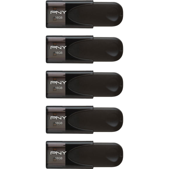 Pendrive PNY Attaché 16 GB Tipo A Pack de 5