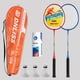 thumbnail image 2 of 2 Uds Raqueta De Bádminton Ligera Raqueta De Bádminton De 2 Jugadores Para Adultos Ni?os 3xshuttlecock 1xbag Rojo Y Azul, 2 of 5