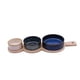 thumbnail image 1 of Set 3 Bowls Ceramica en 3 Tamanos con Bandeja Bamboo con Asa 35 cm, 1 of 5