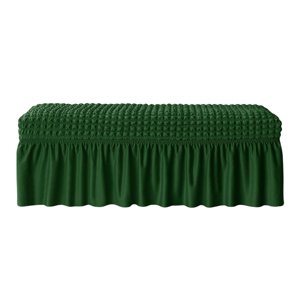 Bothyi - Funda Protectora Para Asiento De Banco Para Restaurante, Cocina, Hotel, Verde
