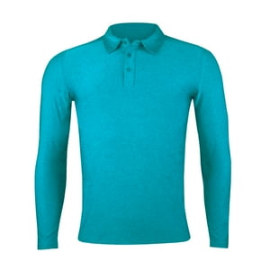 Andesland - Polera Dry Fit Con Cuello Manga Larga Hombre