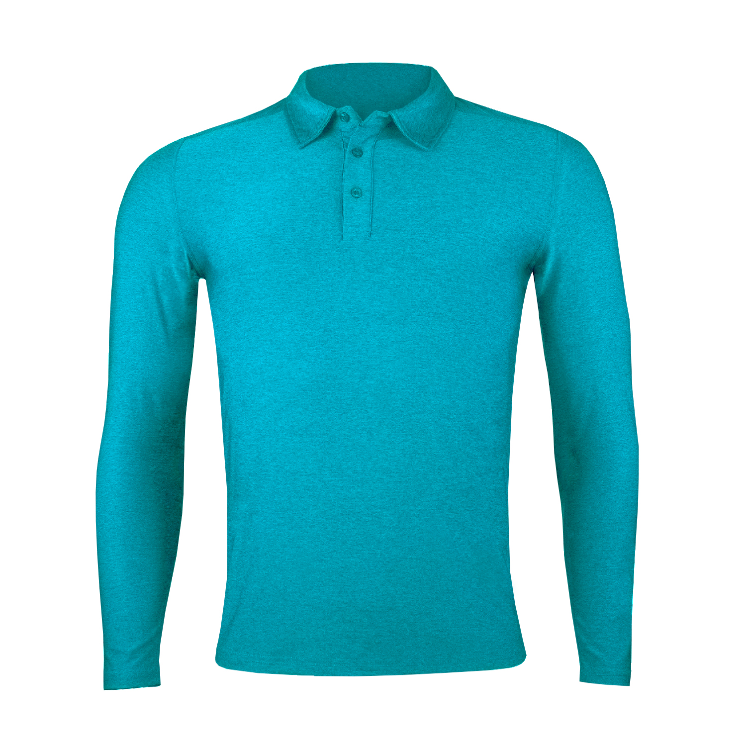 Andesland - Polera Dry Fit Con Cuello Manga Larga Hombre