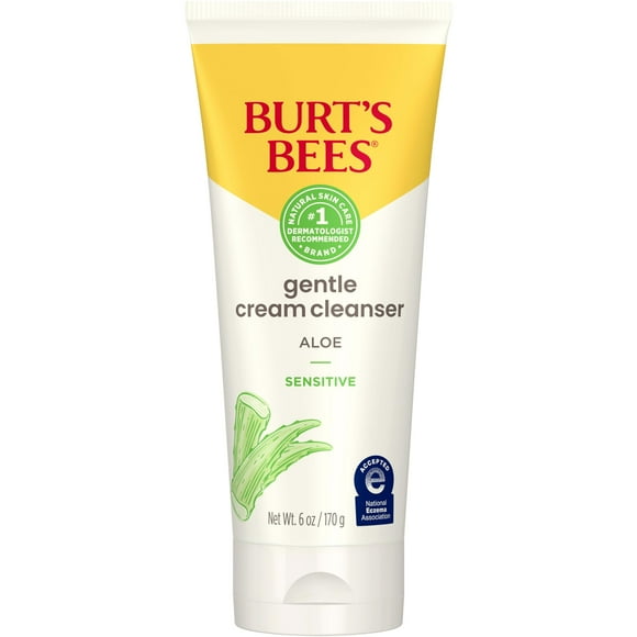 Crema limpiadora Burt's Bees Gentle con aloe 180 ml para pieles sensibles