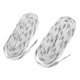 thumbnail image 5 of 1 par de patines de hockey sobre hielo para deportes de primera calidad cordones para zapatos cordones para zapatos 96 pulgadas, blanco, 5 of 5