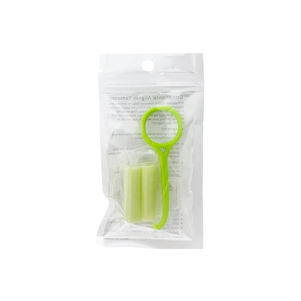 1set Dental Invisible Brace Extractor Removal Tool Orthodontic Aligner Chewies Tray Seaters Plastic Hook Beauty Health Care