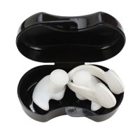 Magideal - Tapones Para Los Oídos De Natación Juego De Pinzas Para La Nariz Tapones Para Los Oídos De Natación Protector Impermeable Para Los Oídos Y La Nariz Pa Blanco