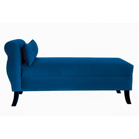 Banqueta Baul New Diva Color Azul Marino