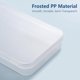 thumbnail image 5 of Caja de almacenamiento PurYupearl 12x7x2 cm, pack de 4, plástico transparente, 5 of 9
