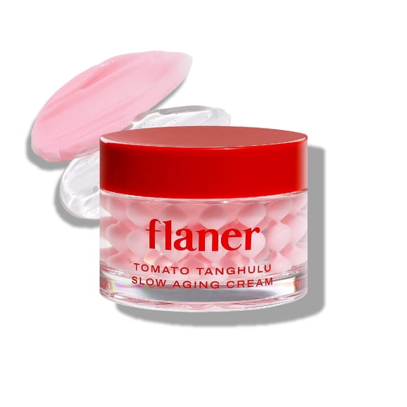 Crema hidratante facial flaner 48 ml con tomate y ácido hialurónico