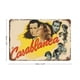 thumbnail image 2 of Cartel Metálico Decorativo Casablanca Desmarcar 30x40cm, 2 of 6