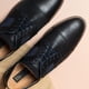 thumbnail image 4 of Zapato Hombre Cuero Y Textil Cordones Elasticados Ploce-0-30 Bullboxer negro 41, 4 of 5