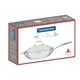 thumbnail image 4 of Wok Tramontina Grano de acero inoxidable cuerpo triple con tapa  mango 32 cm 5,2 L, 4 of 5