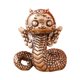 thumbnail image 3 of Mini Lindo Chino A?o Nuevo Snake Figurine Brass Para Decoración De La Oficina En Casa Resistente, 3 of 5