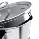 thumbnail image 2 of Cacerola Olla Acero Inoxidable 20cm Con Tapa De Cocina, 2 of 3
