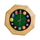 thumbnail image 2 of Regalos De Adornos De Madera Reloj De Pared Silencioso Y Fácil De Leer Para Sala De Estar Y Oficina, 2 of 5