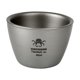 thumbnail image 5 of Copa De Licor Camping Cerveza Copa Picnic Barbacoa Titanio Viajes Senderismo 45ml, 5 of 5