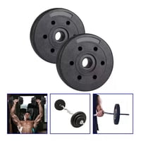 Genérico - Set 2 Discos Preolímpico Para Pesas 1.25Kg C/U Pvc Boomfit