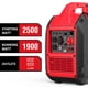 thumbnail image 4 of Generador inverter a gas PowerSmart portátil de 2500 W, silencioso, 4 of 8