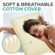 thumbnail image 5 of Almohadas Cheer Collection King 51x91 cm Kapok - Pack de 2, 5 of 7