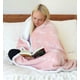 thumbnail image 2 of Manta Wolf Creek Compassion Strength Courage, color rosa supercálido, 2 of 6