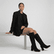 thumbnail image 5 of Bota Mujer Brillante Taco Cuadrado PG5362, 5 of 7