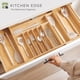 thumbnail image 5 of Organizador de cocina KitchenEdge Premium Silverware Bamboo, 5 of 6