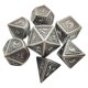 thumbnail image 3 of 7x Dados Poliédricos Accesorios Para Juegos De Múltiples Caras Props Dados RPG Para DND Roll Nickel, 3 of 5