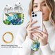 thumbnail image 2 of Funda DHILKCY para AirPods Pro 3 (2025) con flores azules, 2 of 6
